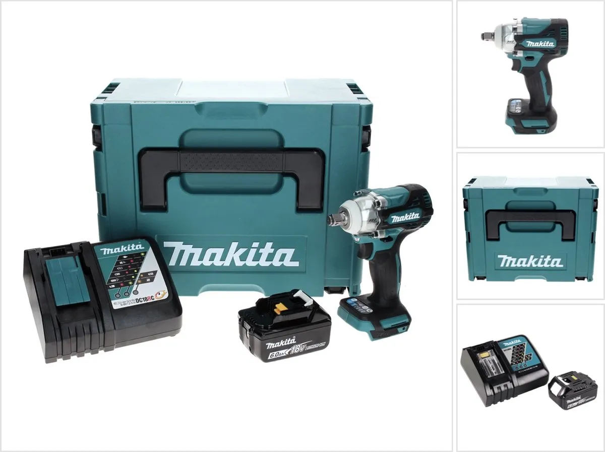 Makita DTW 300 RG1J Slagmoersleutel 18V 330Nm