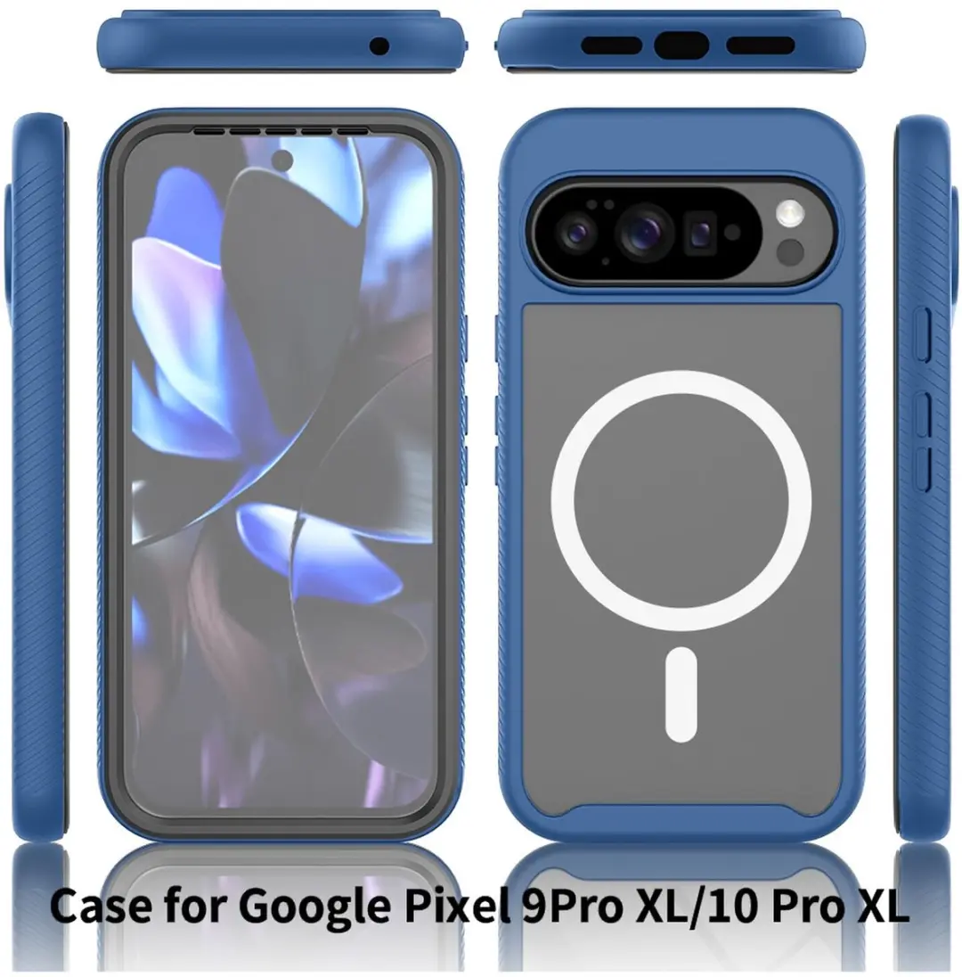 Selected PixelSnap Hoesje Google Pixel 10 Pro XL - Blauw - MagSafe