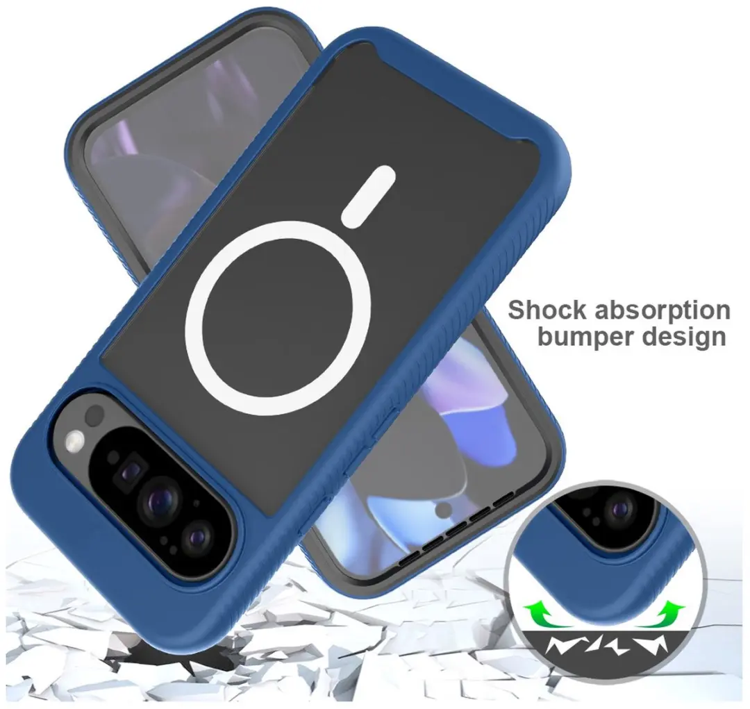 Selected PixelSnap Hoesje Google Pixel 10 Pro XL - Blauw - MagSafe