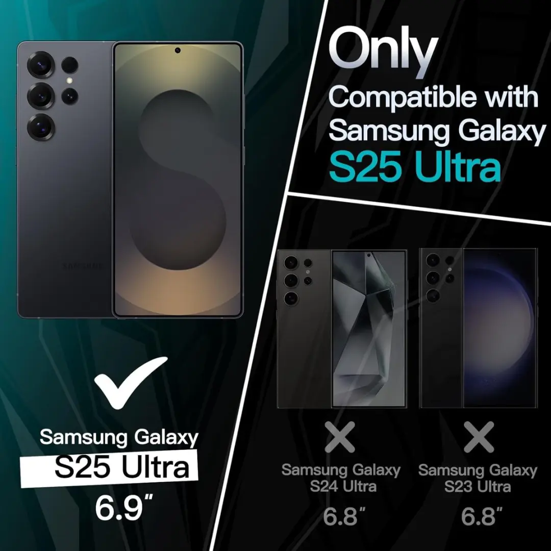 Selected Zwart Dun TPU Hoesje Samsung Galaxy S25 Ultra