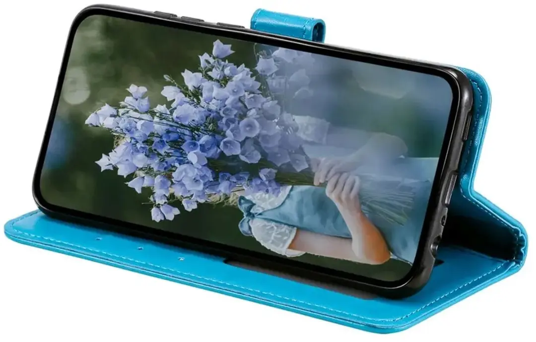 Selected Google Pixel 10a Hoesje Mandala Blauw - 3 Pasjes