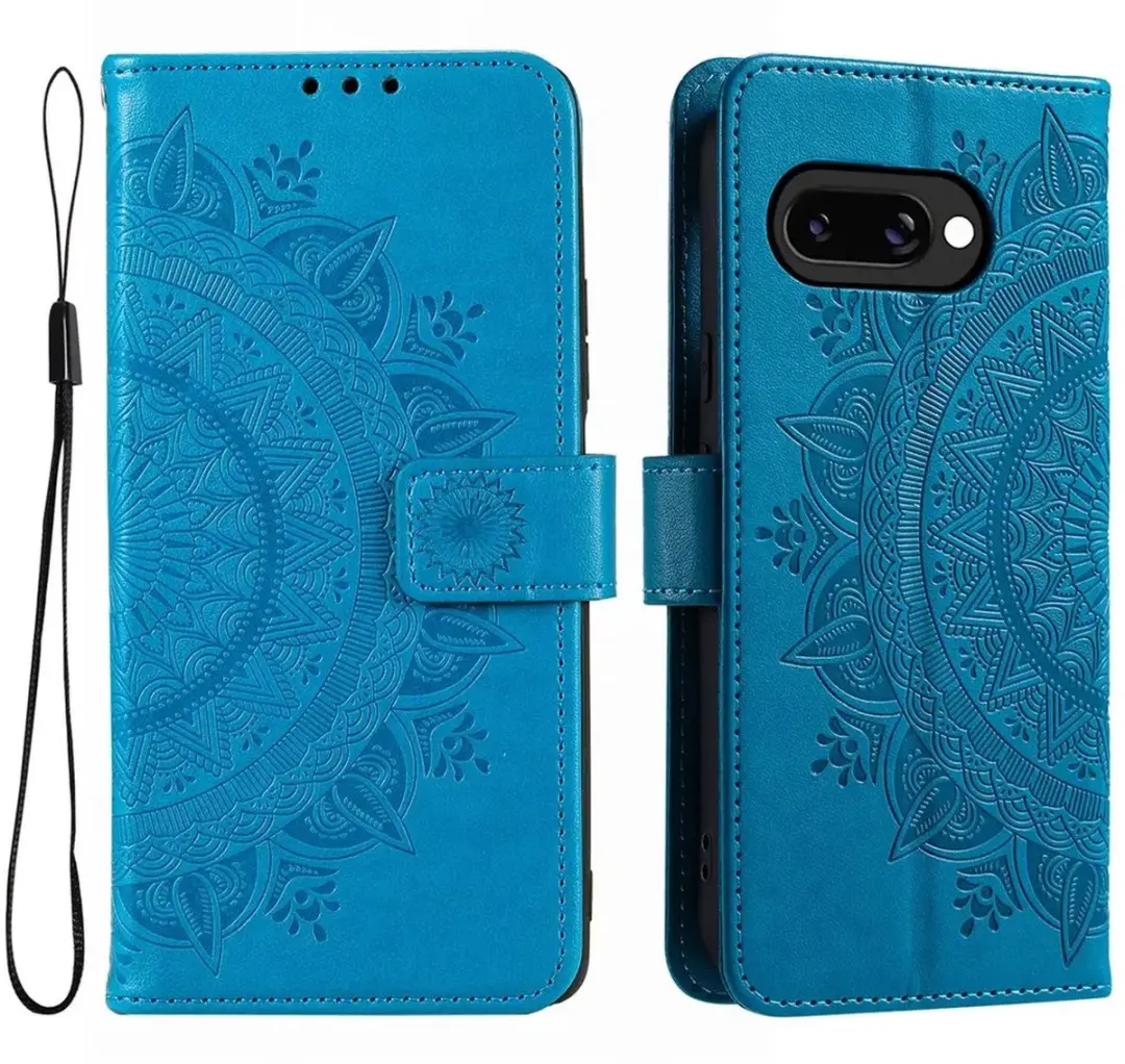 Selected Google Pixel 10a Hoesje Mandala Blauw