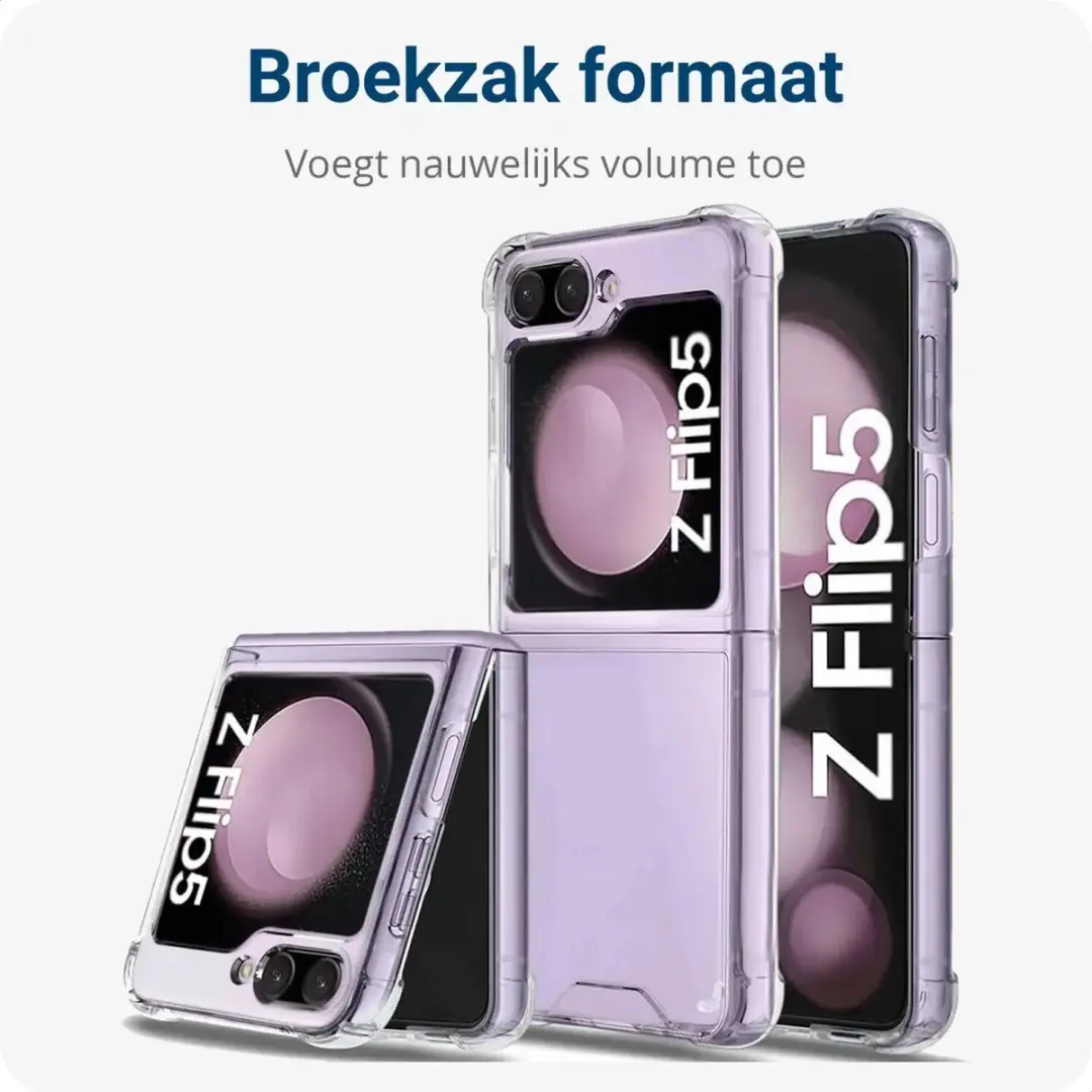 Selected Transparant TPU Hoesje Samsung Galaxy Z Flip 5