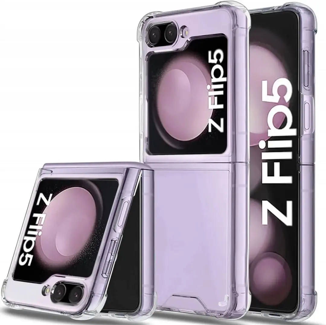 Selected Transparant TPU Hoesje Samsung Galaxy Z Flip 5