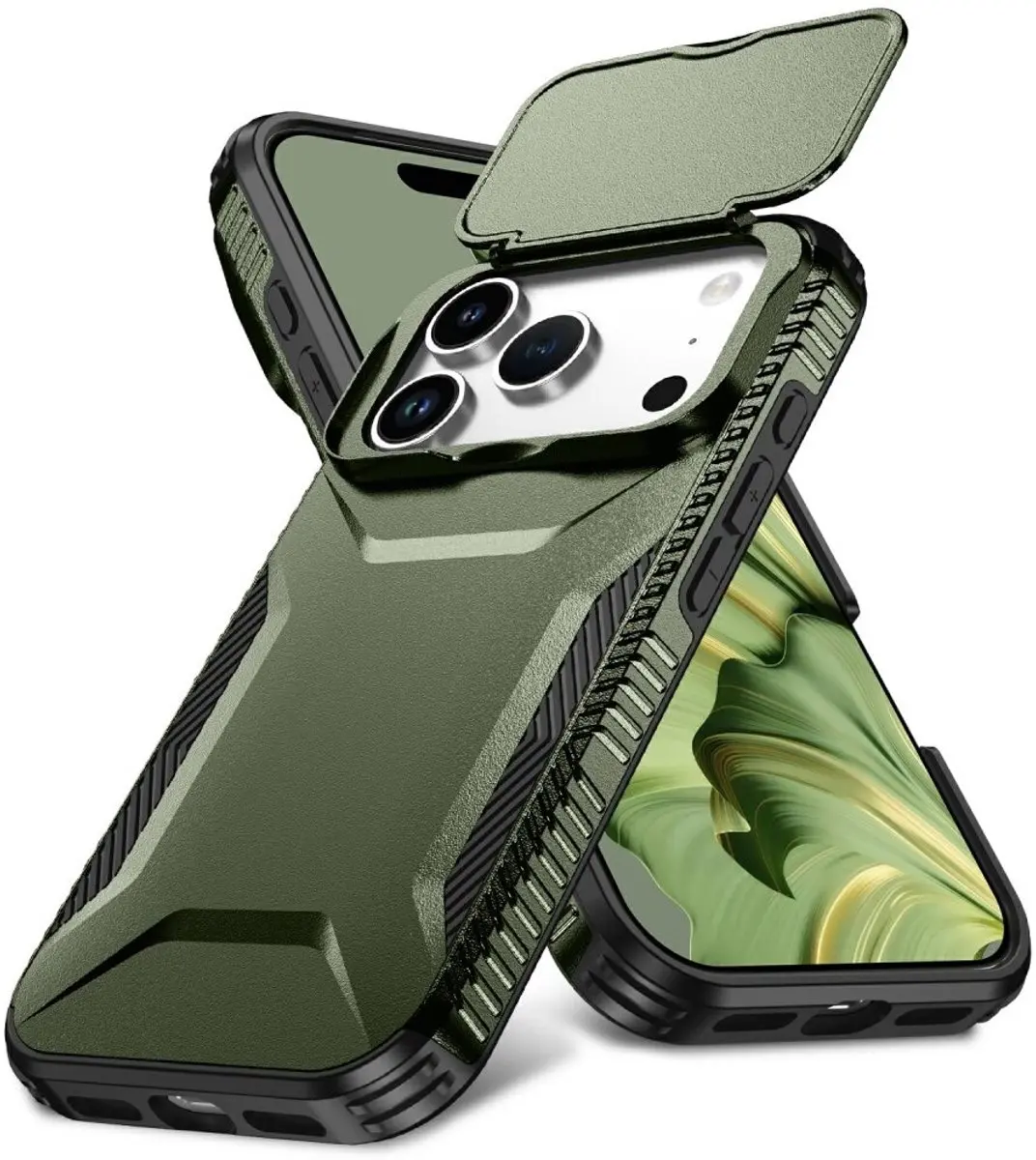 Selected by GSMpunt.nl iPhone 17 Pro Hoesje Groen