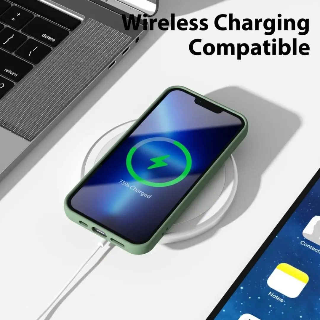 Selected by GSMpunt.nl iPhone 13 Pro Max Hoesje Groen - Dun TPU