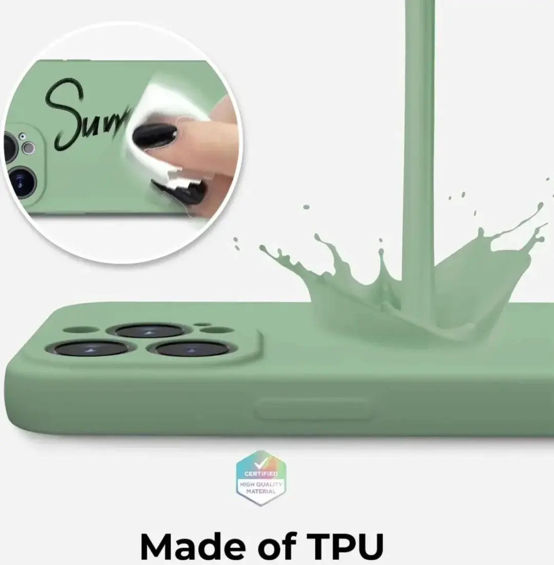 Selected by GSMpunt.nl iPhone 13 Pro Max Hoesje Groen - Dun TPU - afbeelding 6 van 6