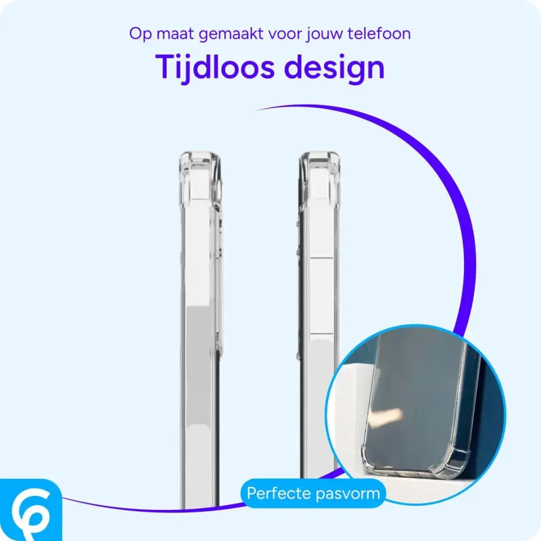 Selected by GSMpunt Transparant Hoesje iPhone 16 - MagSafe
