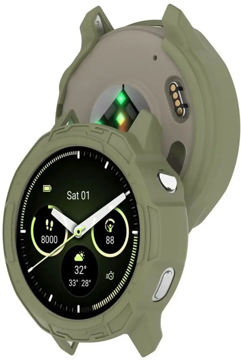 Selected by GSMpunt.nl Hoesje Garmin Venu 4 41mm - Groen