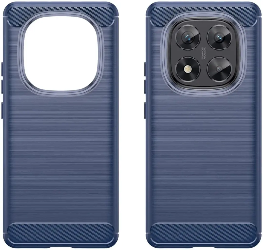 Selected TPU Hoesje Blauw - Xiaomi Poco X7 / Redmi Note 14 Pro 5G - afbeelding 6 van 6