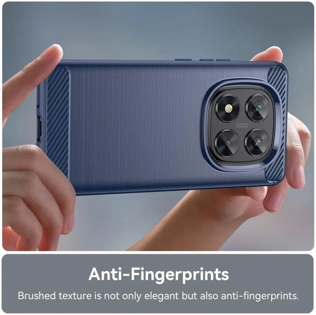 Selected TPU Hoesje Blauw - Xiaomi Poco X7 / Redmi Note 14 Pro 5G
