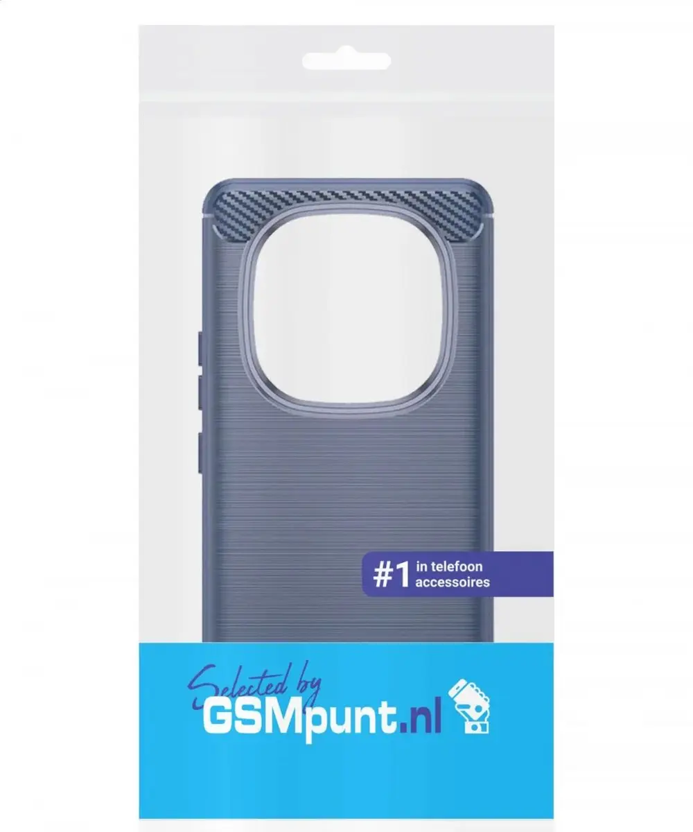 Selected TPU Hoesje Blauw - Xiaomi Poco X7 / Redmi Note 14 Pro 5G