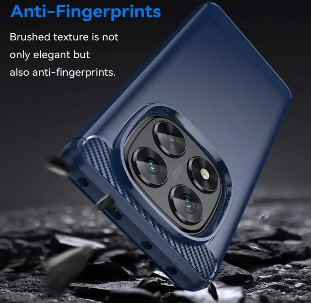 Selected TPU Hoesje Blauw - Xiaomi Poco X7 / Redmi Note 14 Pro 5G