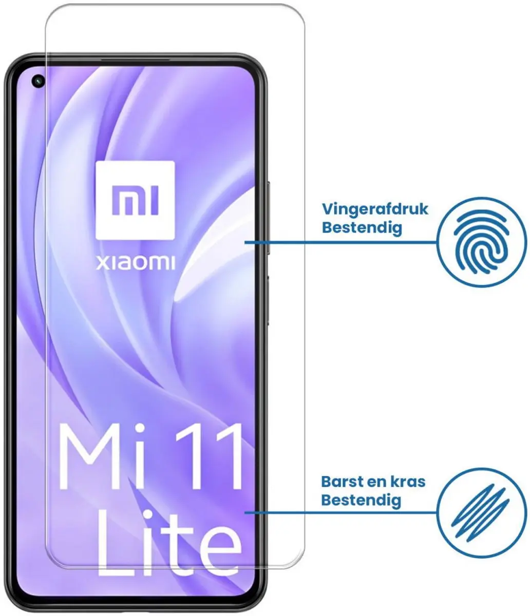 Xiaomi Mi 11 Lite 4G Tempered Glass Screenprotector