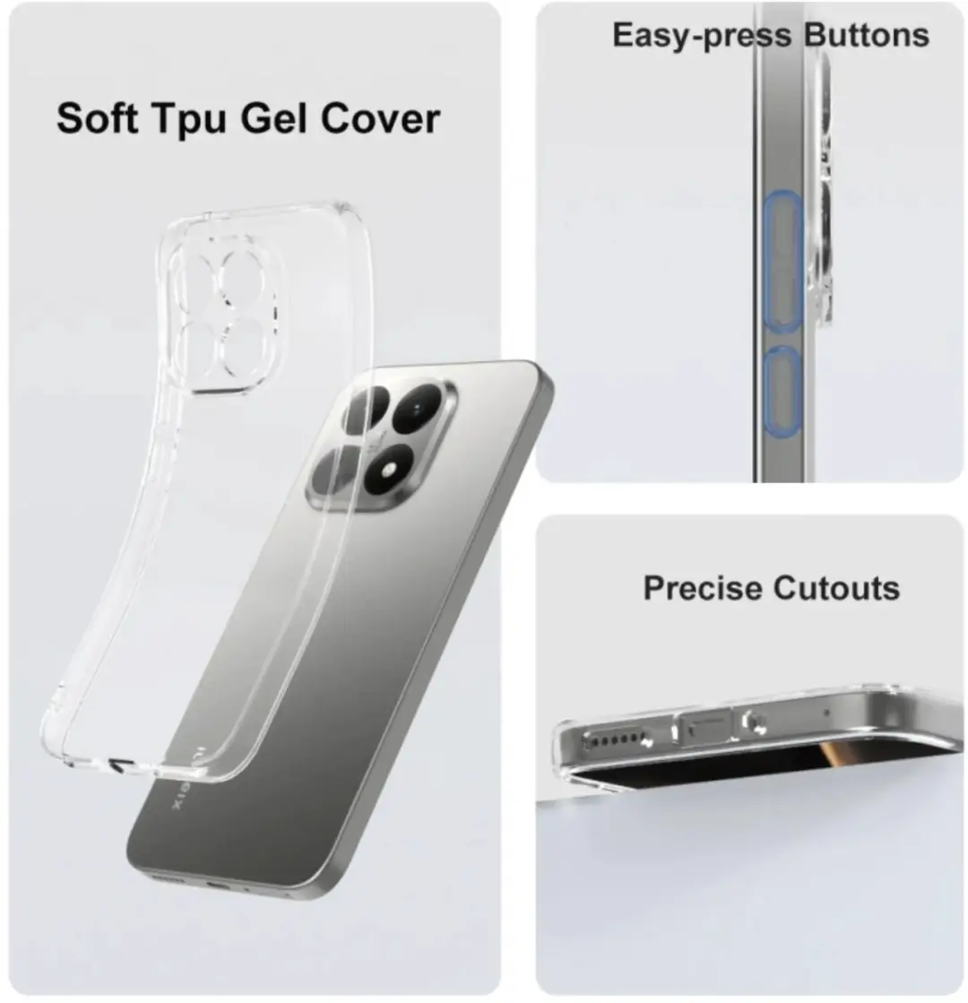 Selected Transparant TPU Hoesje Xiaomi 15T