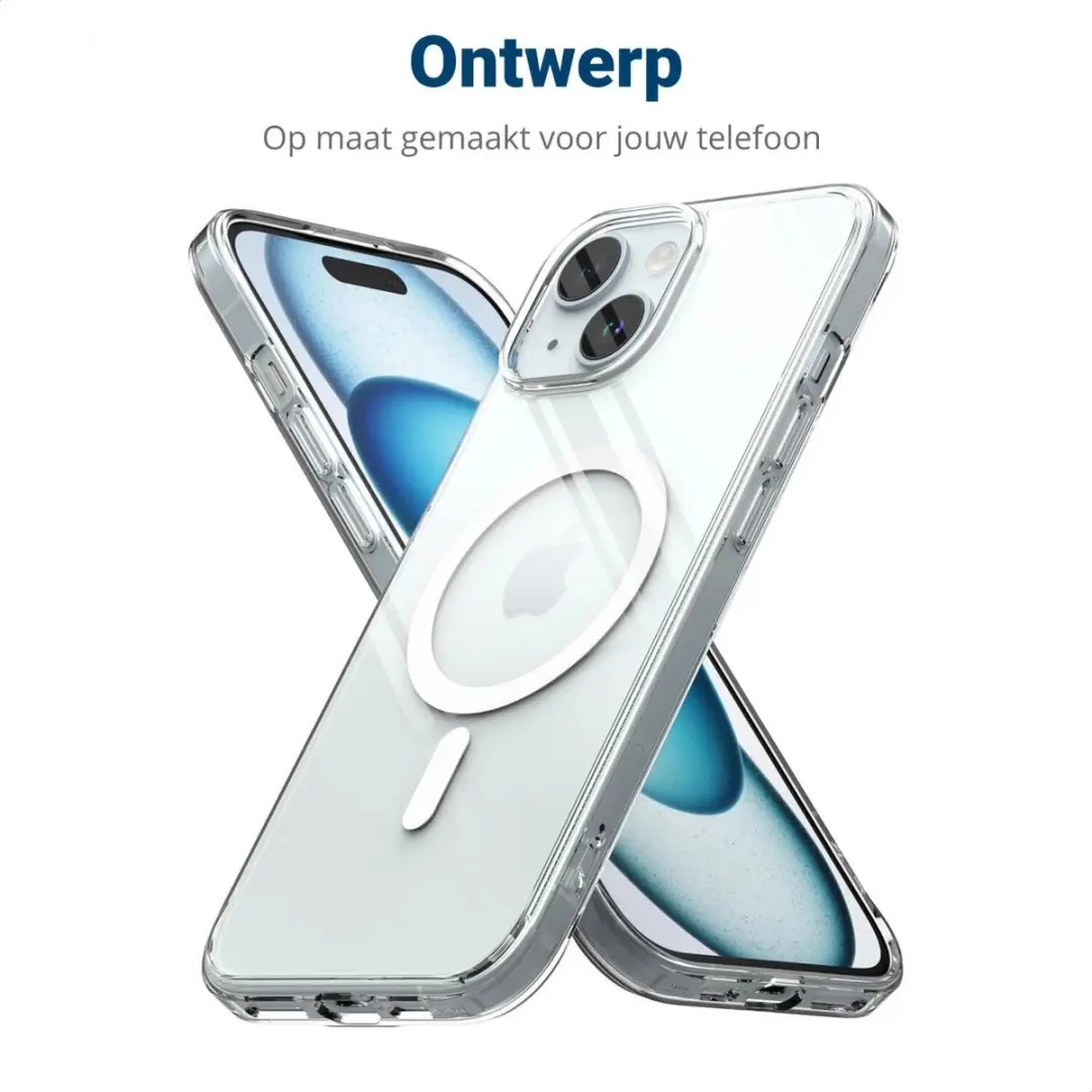 Selected Transparant TPU Hoesje iPhone 15 Plus - MagSafe