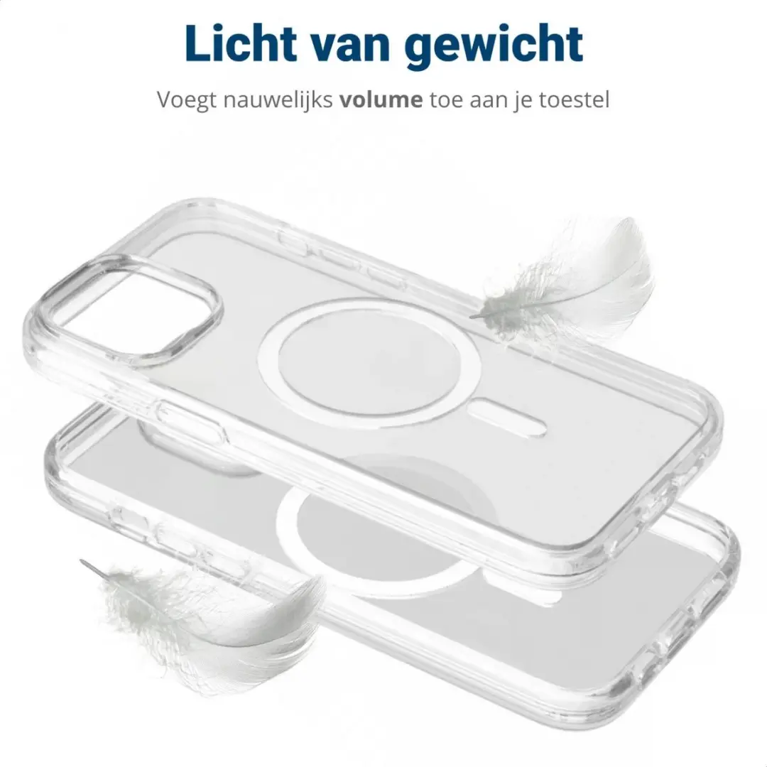 Selected Transparant TPU Hoesje iPhone 15 Plus - MagSafe - afbeelding 6 van 6