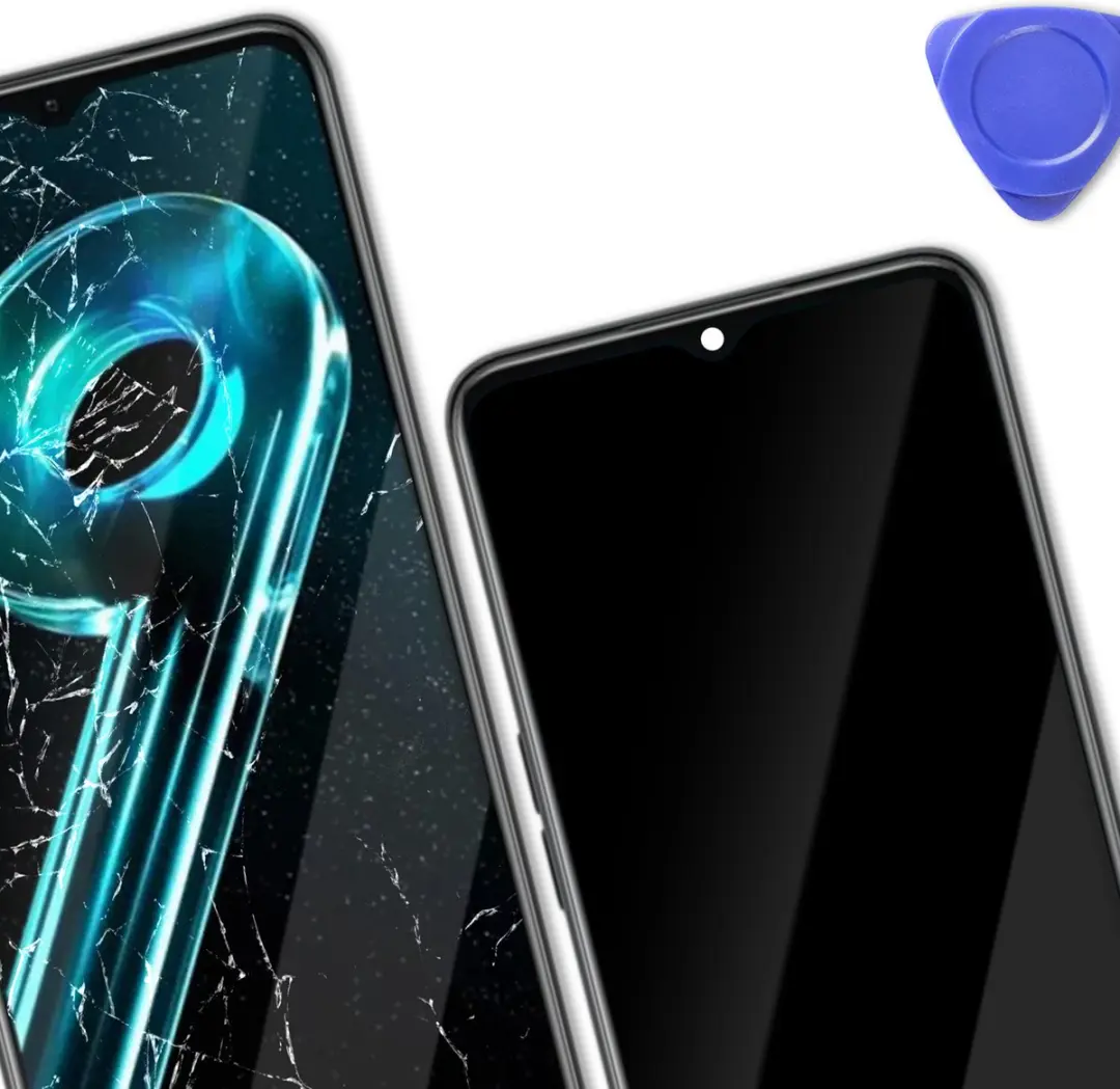 Realme 9i 5G Schermset - LCD + Touch + Chassis Zwart