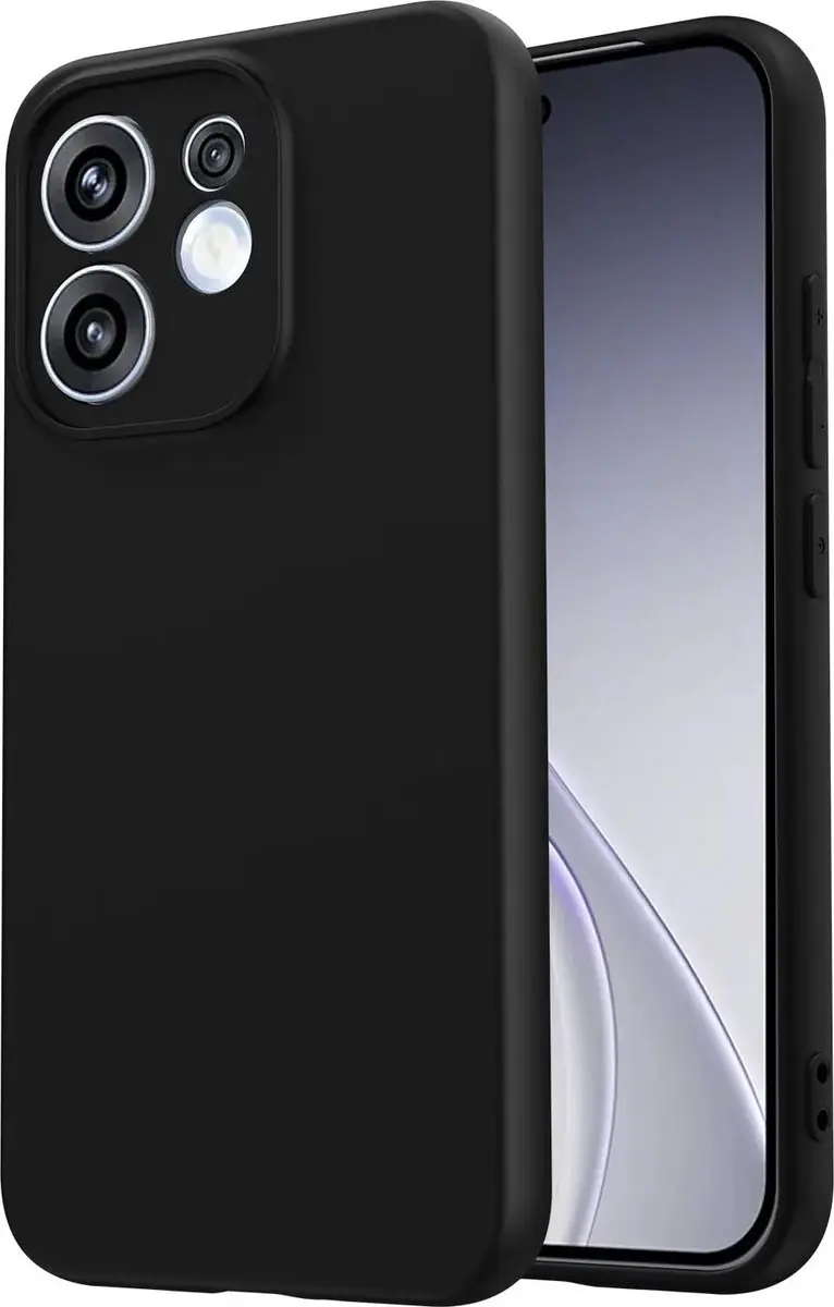 Selected Zwart TPU Hoesje Oppo Reno 15 - Ultra Dun