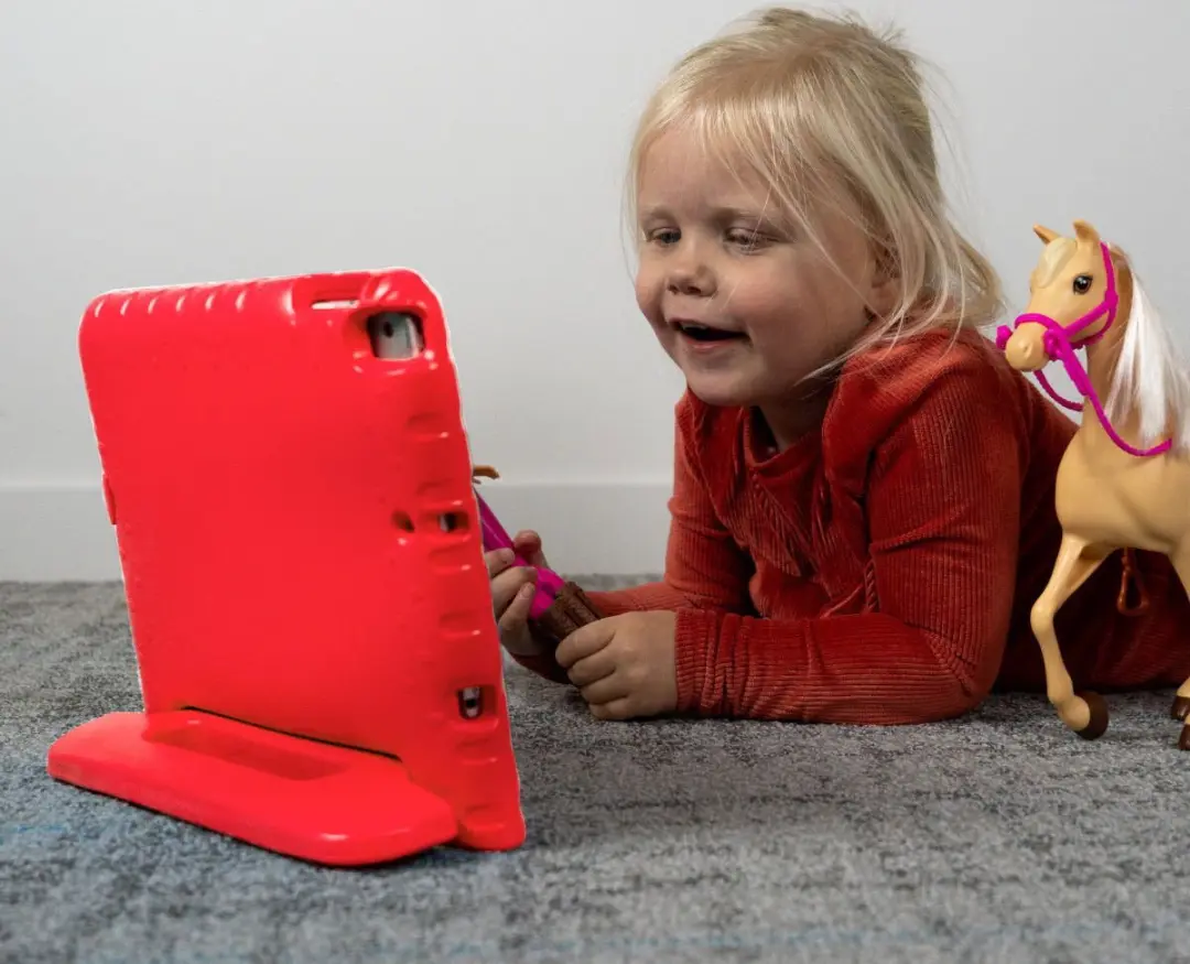 Selected Kinder Tablethoes Lenovo Tab M10 Plus Rood - 10.1" - Shockproof