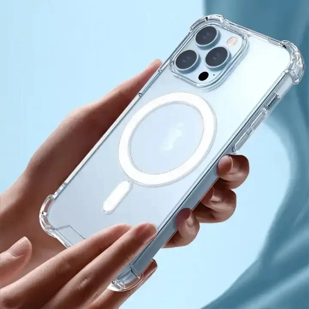 Selected Transparant TPU Hoesje iPhone 15 Pro - MagSafe