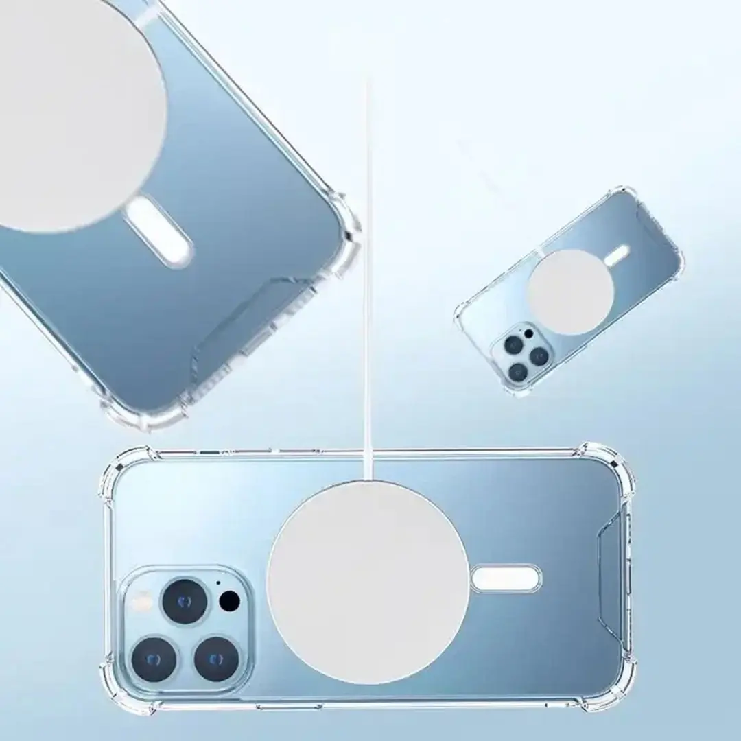 Selected Transparant TPU Hoesje iPhone 15 Pro - MagSafe