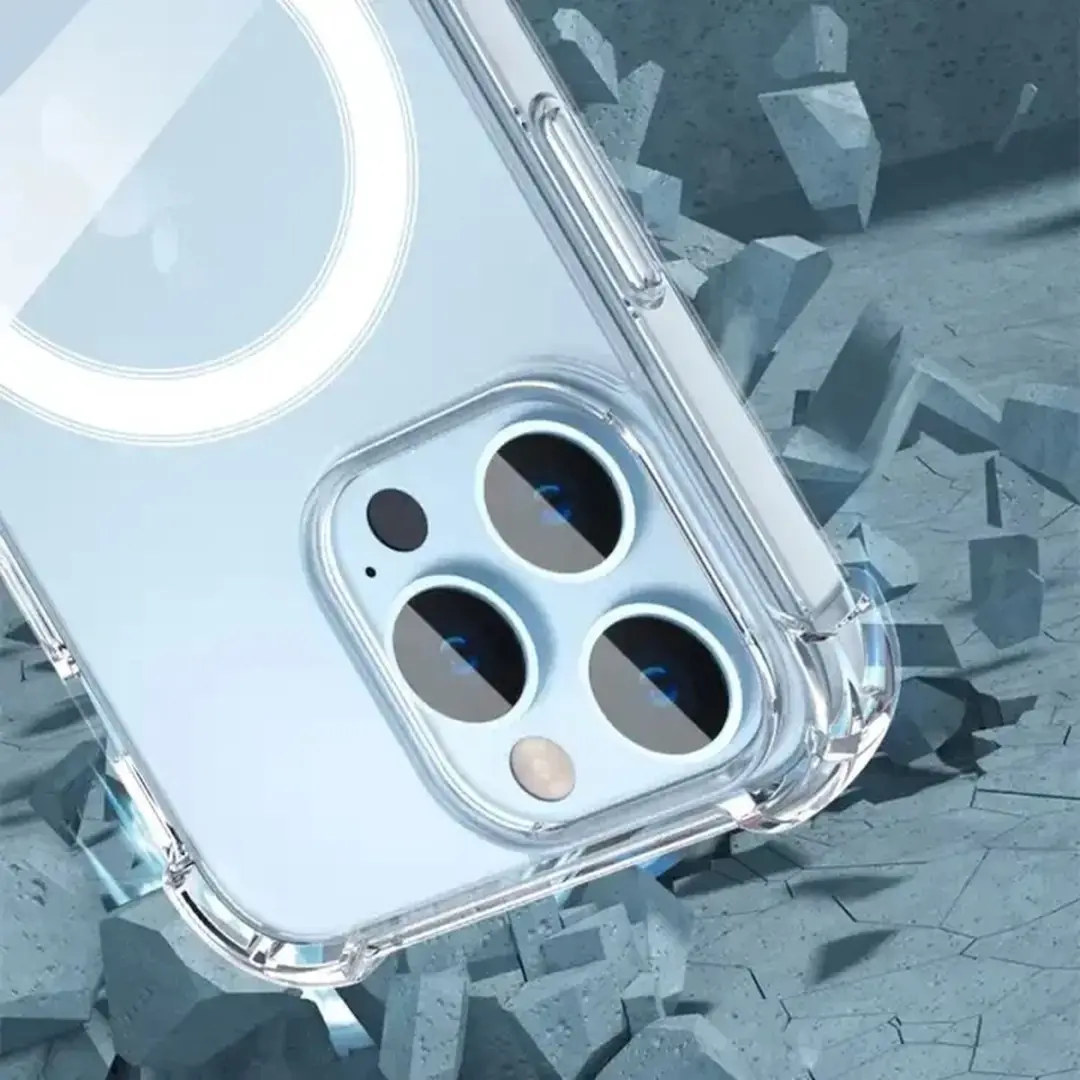 Selected Transparant TPU Hoesje iPhone 15 Pro - MagSafe