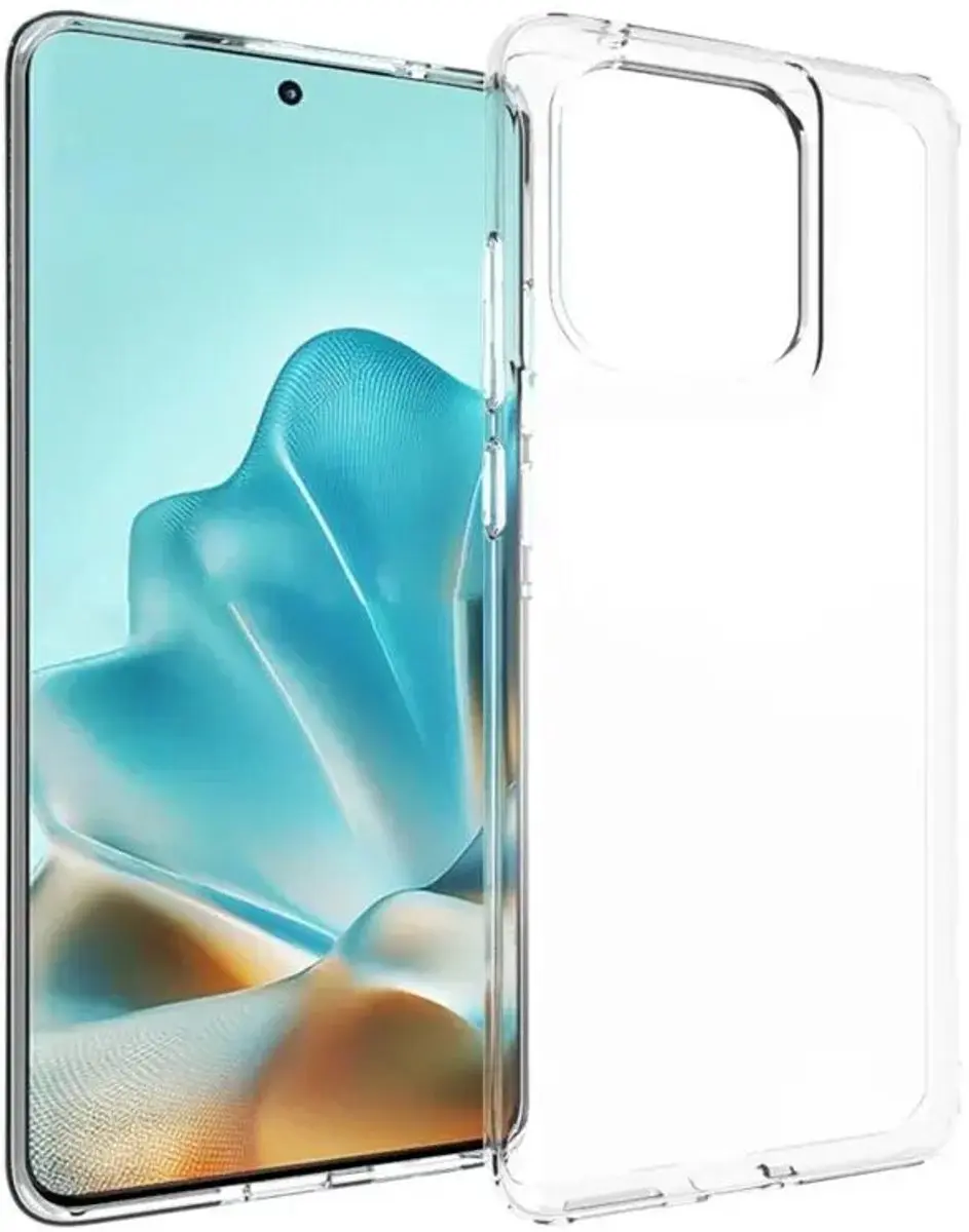 Selected Transparant TPU Hoesje Motorola Moto G67