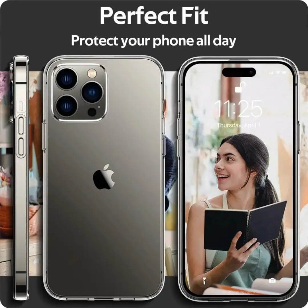 Selected by GSMpunt Transparant TPU Hoesje iPhone 14 Pro - afbeelding 6 van 6