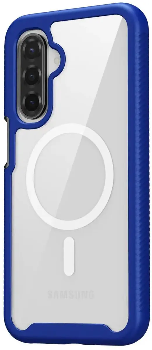 Selected Hoesje Samsung Galaxy A17 MagSafe Blauw - Full Protect