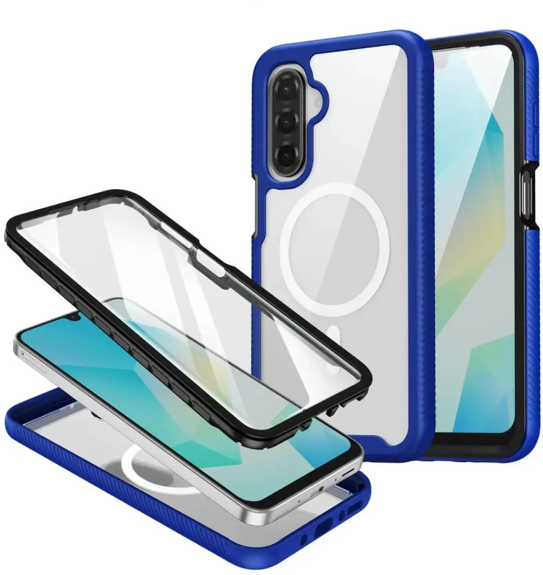 Selected Hoesje Samsung Galaxy A17 MagSafe Blauw