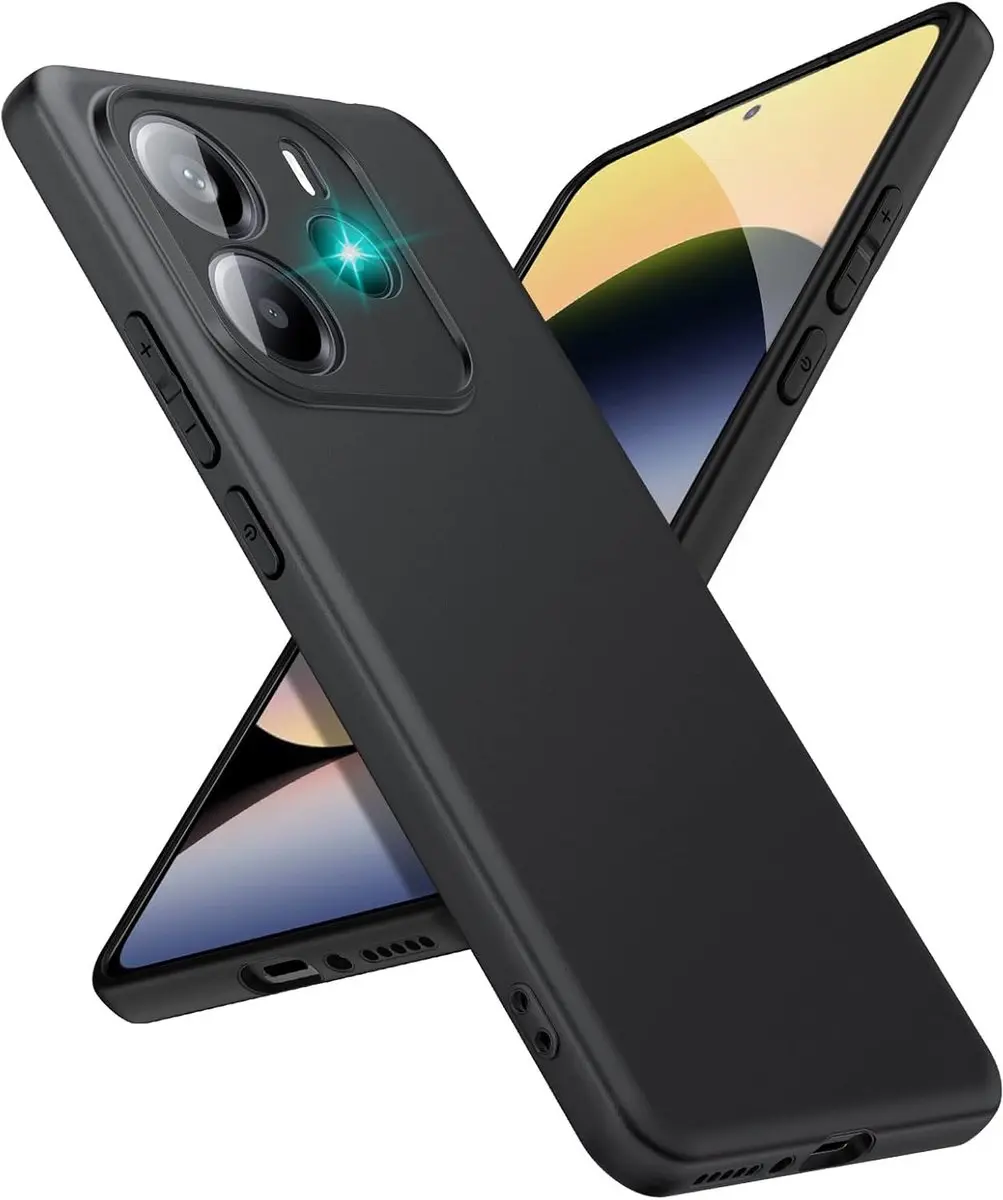 Selected Zwart Dun TPU Hoesje Xiaomi Redmi Note 14 5G
