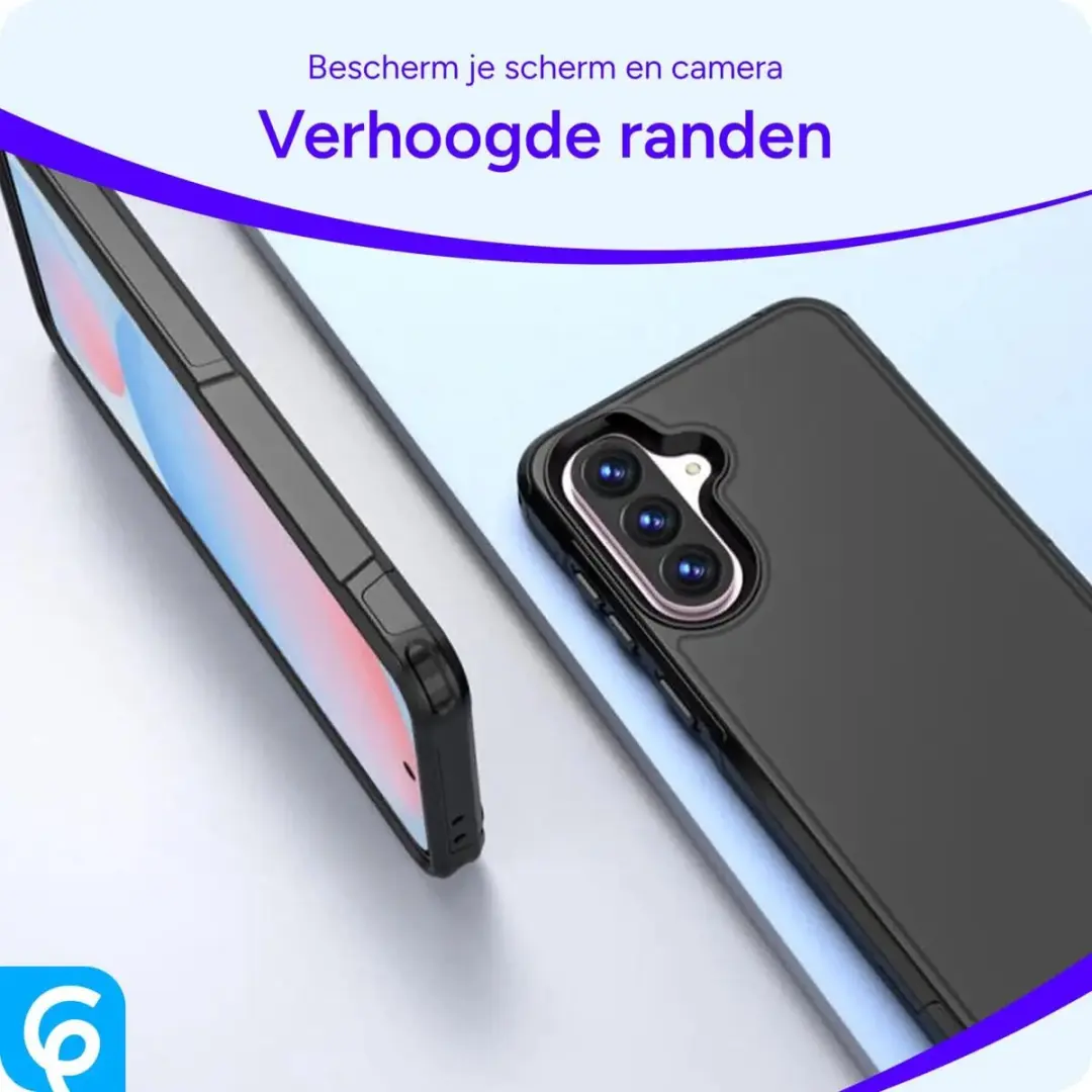 Selected Hoesje Samsung Galaxy A56 MagSafe Dual-Layer Zwart - afbeelding 6 van 6