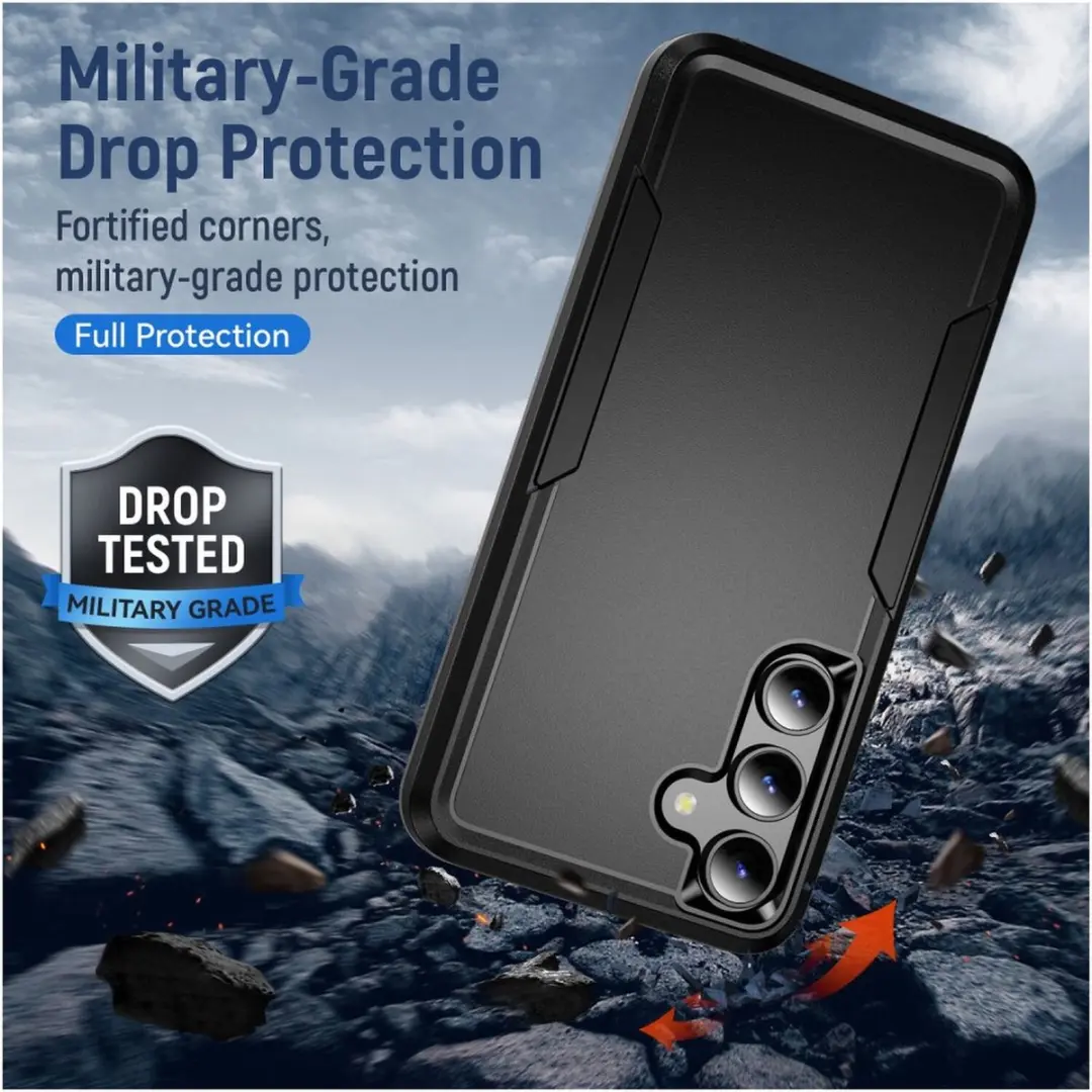 Selected Schokbestendige Back Cover Samsung Galaxy S24 - Zwart