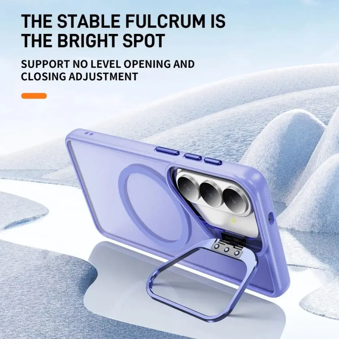 Selected Hoesje Samsung Galaxy S26 Plus - MagSafe & Qi2 - Licht Paars
