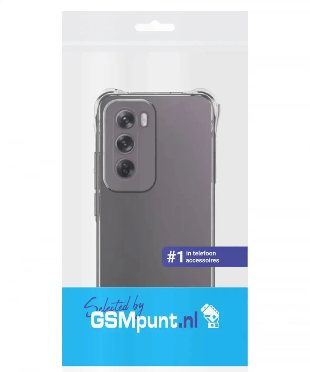 Selected Transparant Hoesje Oppo Reno 12 - Schokbestendig TPU
