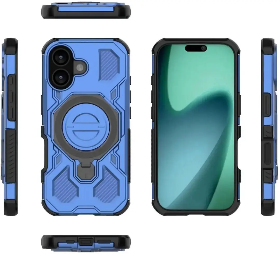 Selected by GSMpunt Apple iPhone 17 Hoesje - Blauw - MagSafe