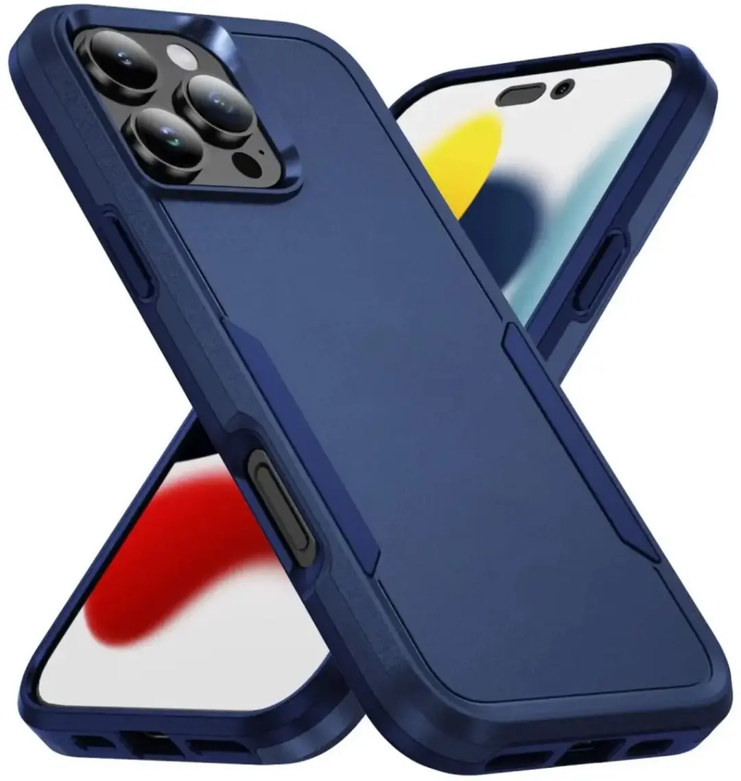 Selected Back Cover iPhone 16 Pro Max Blauw