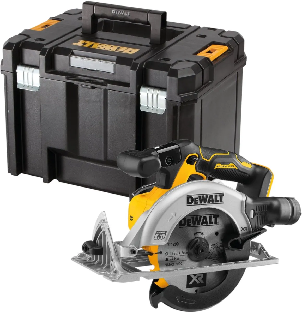 DeWalt DCS565NT-XJ Cirkelzaag 18V 165mm - TSTAK koffer