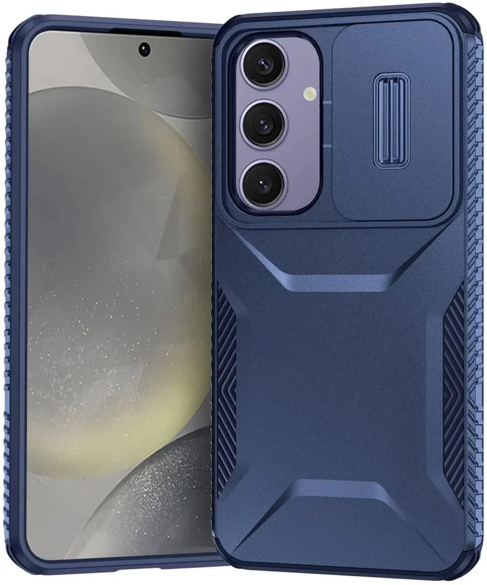 Samsung Galaxy S24 FE Hoesje Blauw