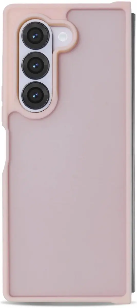 Selected Hoesje Samsung Galaxy Z Fold6 - Roze Mat