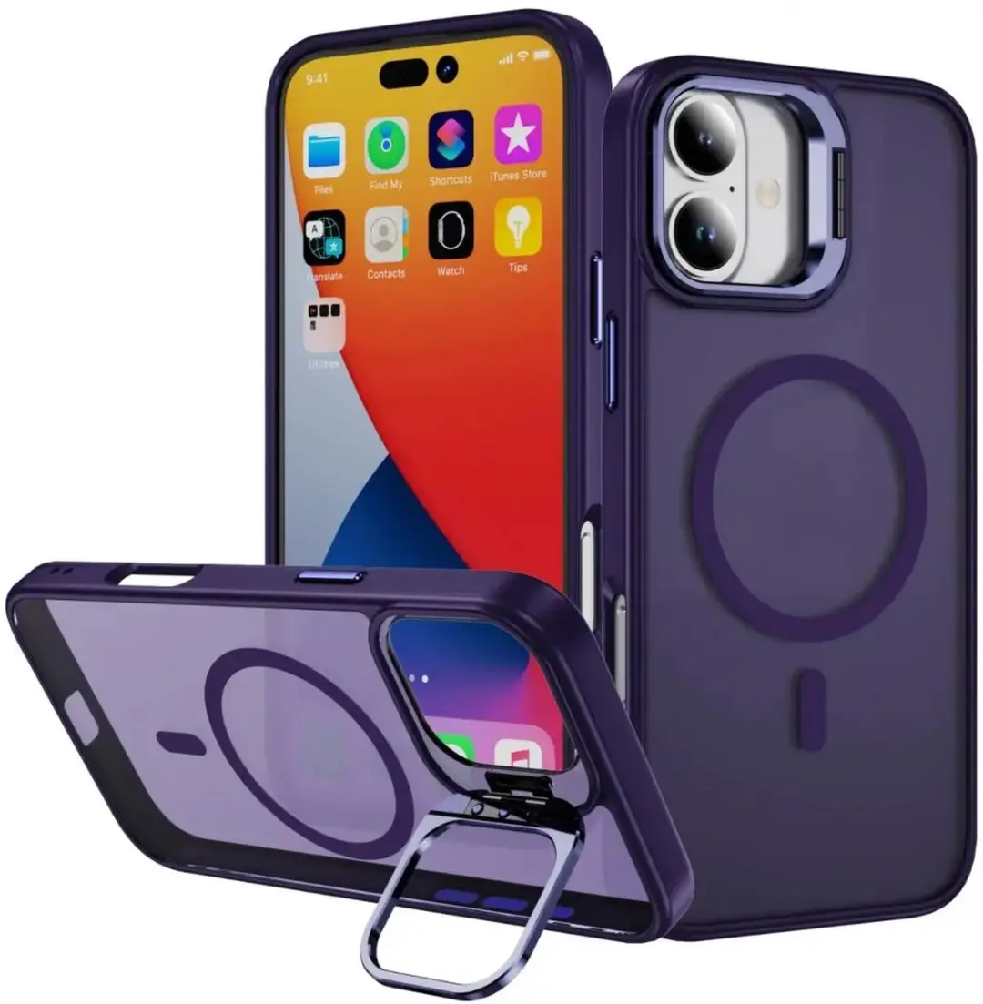 Selected Hoesje iPhone 17 MagSafe Paars