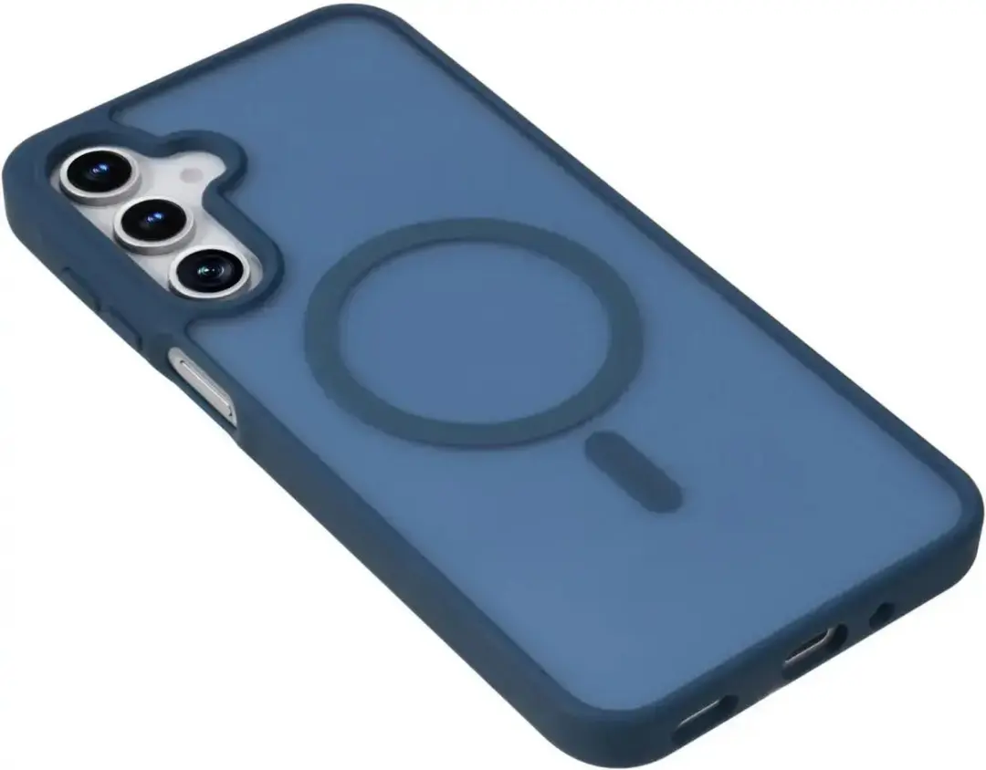 Selected Hoesje Samsung Galaxy A16 MagSafe Mat - Blauw
