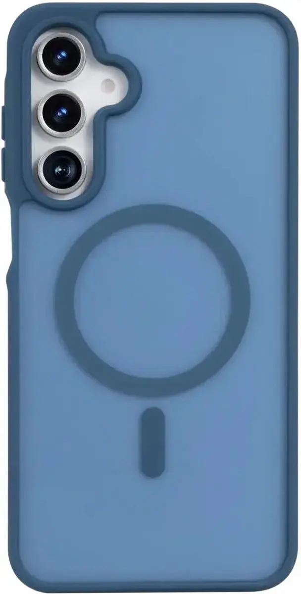 Selected Hoesje Samsung Galaxy A16 MagSafe Mat - Blauw