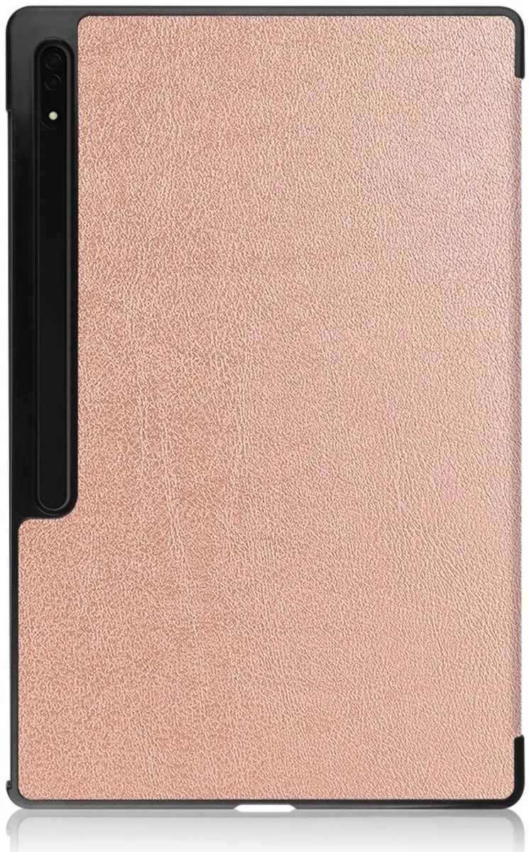 Samsung Galaxy Tab S10/S9 Ultra Tablethoes - Roze - Tri-fold Book Case