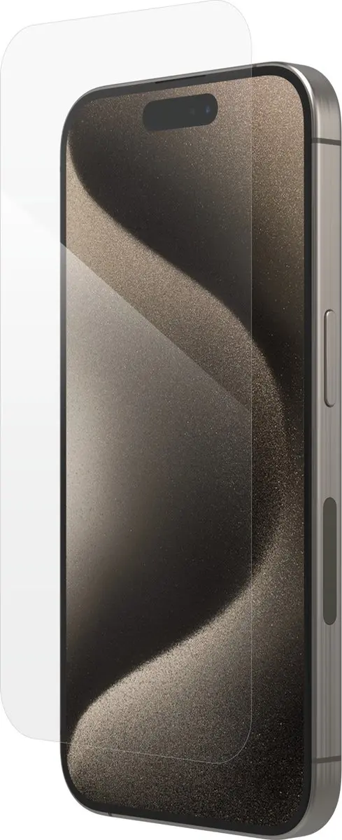 ZAGG InvisibleShield Glass Elite iPhone 15 Pro - Antibacterieel