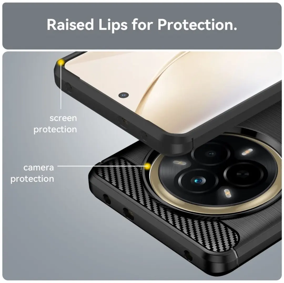 Selected TPU Hoesje Realme 14 Pro - Zwart