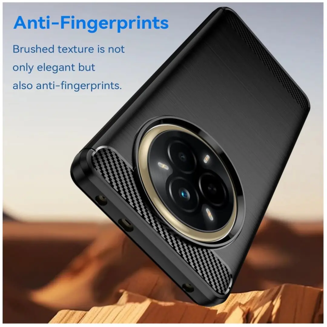 Selected TPU Hoesje Realme 14 Pro - Zwart - afbeelding 6 van 6
