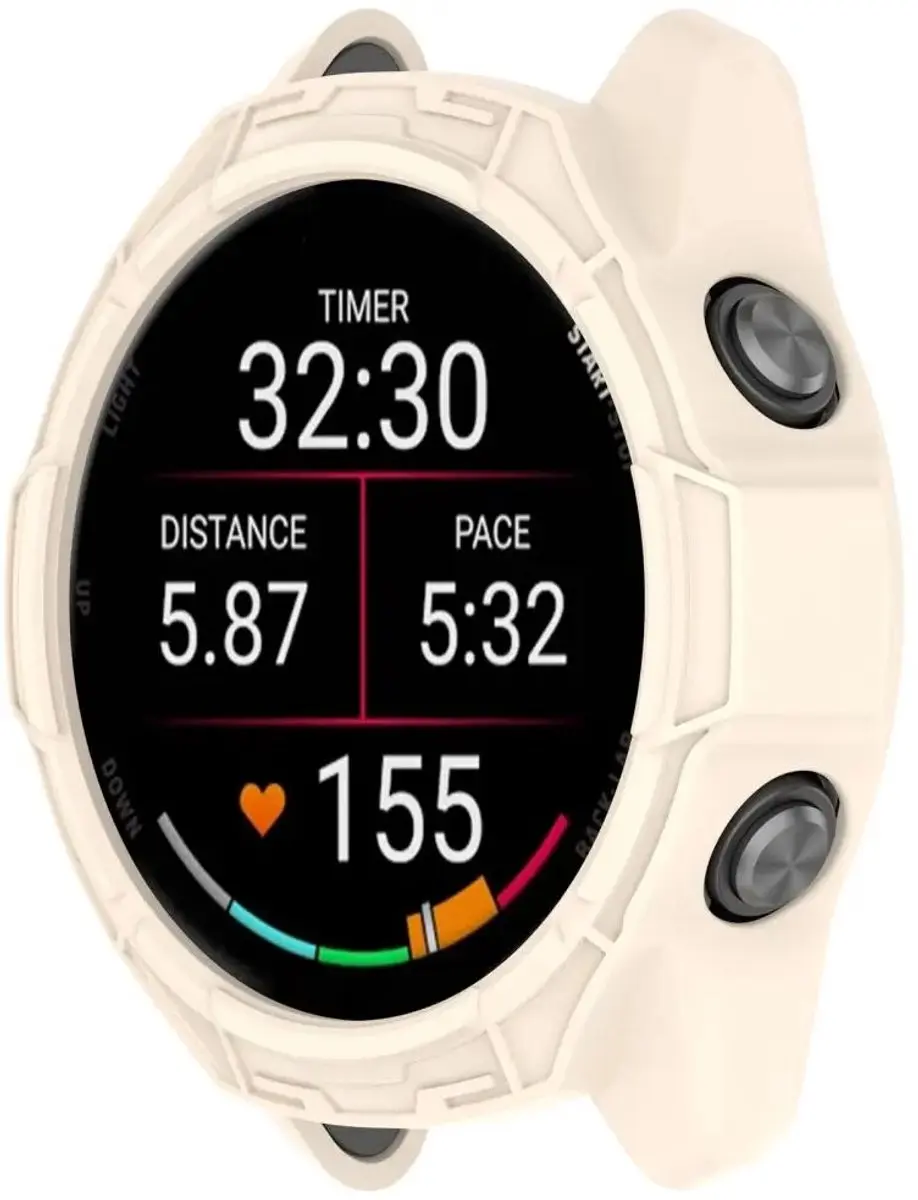Selected by GSMpunt Garmin Forerunner 970 Hoesje - Beige