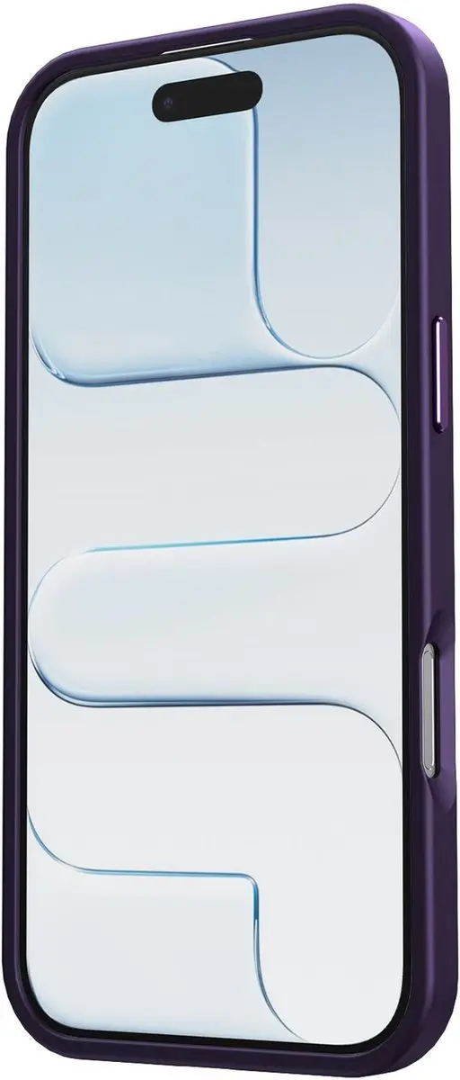 Selected iPhone Air Hoesje Mat - Donker Paars - MagSafe